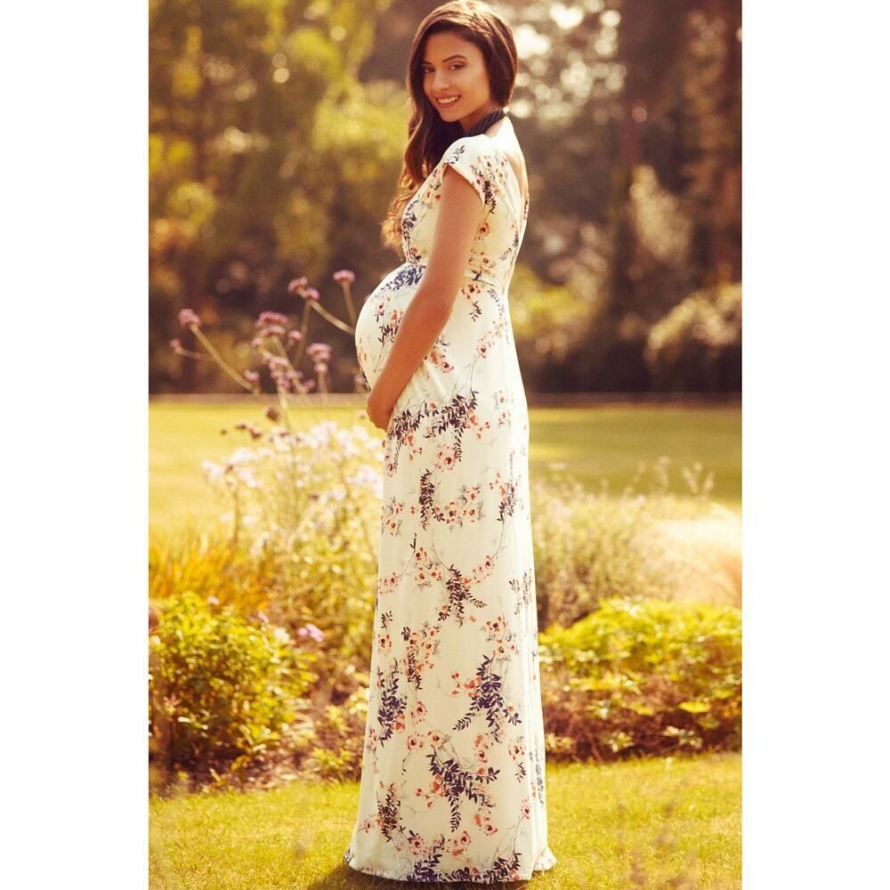 Tiffany rose maternity Alana Maxi dress Almjg-2 /US6-8
